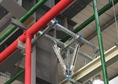 福州市该抗震支架的整体式支吊架结构协调性好